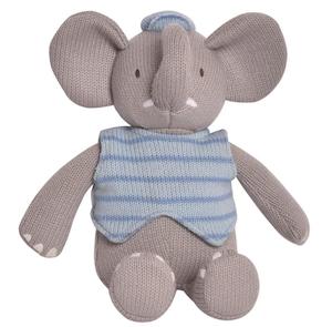 Alvin The Elephant - Knitted Fabric Plush Toy