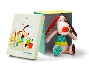 Lilliputiens Jef Cuddly Dog (Gift Box)