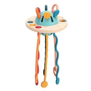 Early Learners Pull String Baby Sensory Activity Toy - UFO (18 months+)