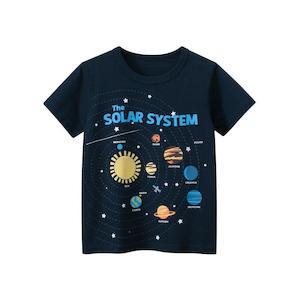 Internet only: The Solar System 100% Cotton Kids T-Shirt (1 - 6 years)