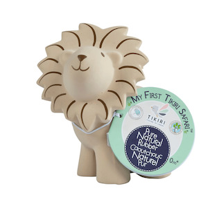 Lion - Organic Baby Teether Rattle & Bath Toy