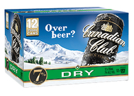 Liquor store: CANADIAN CLUB & DRY 7% 12x250ML