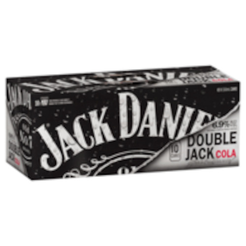 JACK DANIEL’S DOUBLE JACK & COLA 6.9% 10x330ML