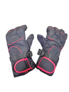 Alpine walking and biking gloves black/pink