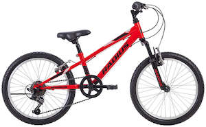 Bicycle and accessory: Radius Toughrunner 20'' 6SP Gloss Red/Black Silver