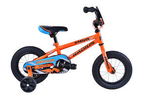 Bicycle and accessory: Radius Dinosaur 12'' - Gloss Orange/Blue/Black