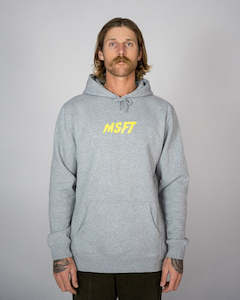 Bicycle and accessory: MSFT Grey Hoodie with New Logo