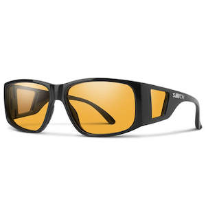 Smith Monroe Peak Sunglasses Black ChromaPop Low Light Copper lens