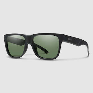 Smith Lowdown 2 Sunglasses Matte Black | ChromaPop Polarized Gray Green Lens