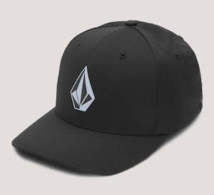 Bicycle and accessory: Volcom Stone Tech Flex Fit Delta Hat Black