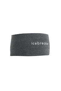 Icebreaker 200 Oasis Headband - Grey/Jet Heather