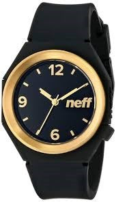 Neff Stripe Watch - Black/Gold