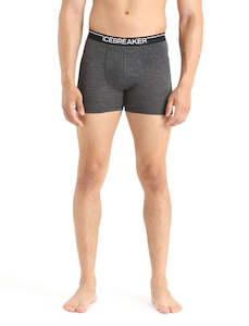 Icebreaker Anatomica Men's Boxers - Jet Heather