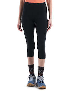 Bicycle and accessory: Icebreaker Merino 260 Fastray II 20" High Rise 3/4 Women's Tights - Black