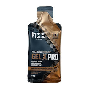 Bicycle and accessory: FIXX Gel X Pro 40g - Cold Brew Espresso