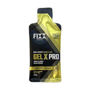 Bicycle and accessory: FIXX Gel X Pro 40g - Lemon Sorbet