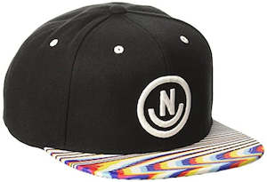 Bicycle and accessory: Neff Daily Smile Pattern Cap - Black/Glitch