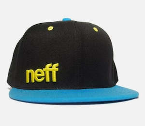 Neff Daily Cap -Black/Cyan/Black