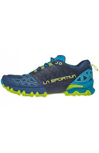 La Sportiva Bushido II Men's Running Shoe - Opal/Apple Green