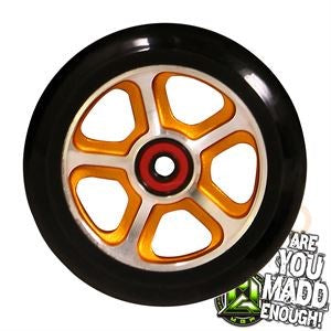 Bicycle and accessory: MGP 110MM FILTH WHEEL ORANGE