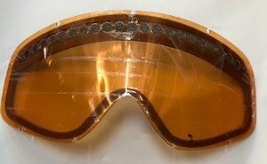 Bicycle and accessory: LENS OAKLEY O FRAME PERSIMMON