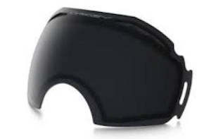 Bicycle and accessory: LENS OAKLEY AB DARK GREY