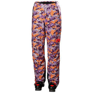 Helly Hansen Switch Cargo Insulated Women's Snow Pants - Crushed Grape Camo