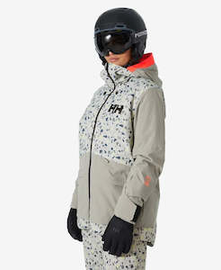 Bicycle and accessory: Helly Hansen Powchaser 2.0 Women's Snow Jacket - Terrazzo