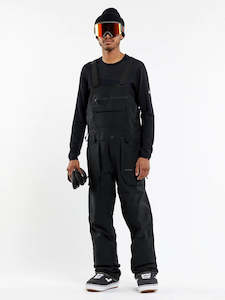 Bicycle and accessory: Volcom 2024 Roan Bib Overalls - Black