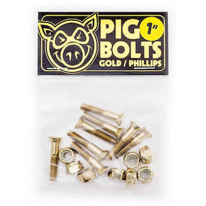 Pig Hardware 1" Phillips Bolts