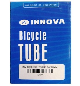 Bicycle and accessory: INNOVA Tube 700x19/25 FV 80MM