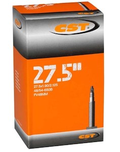 Bicycle and accessory: CST TUBE 27.5x1.90/2.125 48/54-650B  FV 48mm