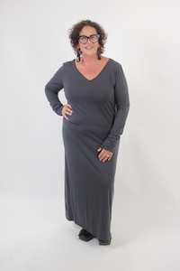 Clothing: TCD Long Thumbelina - Grey Merino