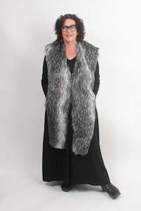 TCD Faux Fur Collar - Silver Fox