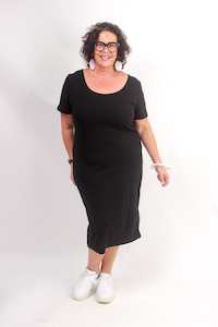 Clothing: TCD Sleeved La Bella - Black Rib