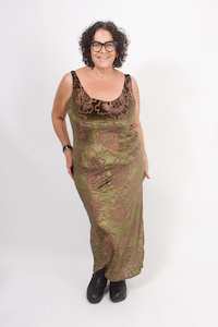 Clothing: TCD Long La Bella - Olive Burnout