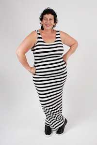 Clothing: TCD Long La Bella - Stripes