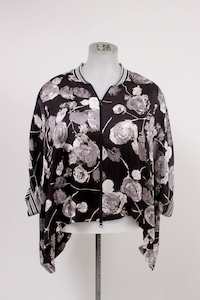 Juna Bomber -Abstract Rose Bomber