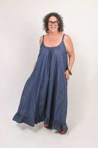 TCD Maxi Baby Doll - Chambray Denim