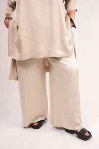 TCD Sadie Pant - Champagne Satin (LUCKY LAST - 1 = 16)