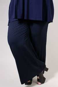 TCD Suzie High waisted Wide Leg Pants - Navy (LUCKY LAST SIZE - 0 = 14)