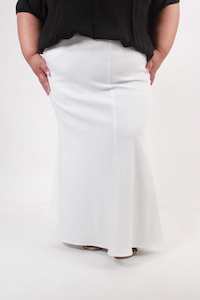 Clothing: TCD Stella Skirt - White