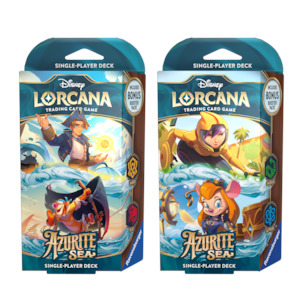 Disney Lorcana: Azurite Sea Starter Deck (S6)