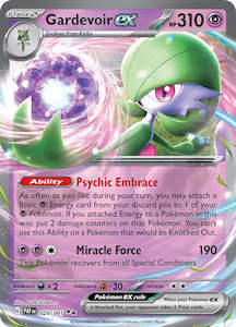 Gardevoir ex (029/091) [Scarlet & Violet: Paldean Fates]