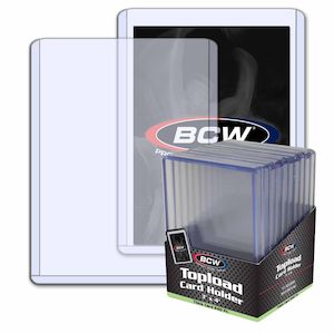 Game: BCW Thick Card Topload Holder - 240 PT