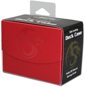 Game: BCW Side Loading Deck Case - Red