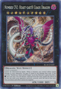 Game: Number C92: Heart-eartH Chaos Dragon [BLAR-EN069] Secret Rare