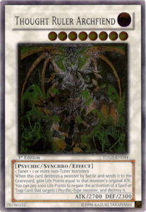 Thought Ruler Archfiend [TDGS-EN044] Ultimate Rare