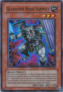 Gladiator Beast Samnite [TU01-EN004] Super Rare