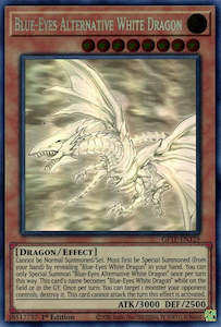 Game: Blue-Eyes Alternative White Dragon [GFTP-EN129] Ghost Rare